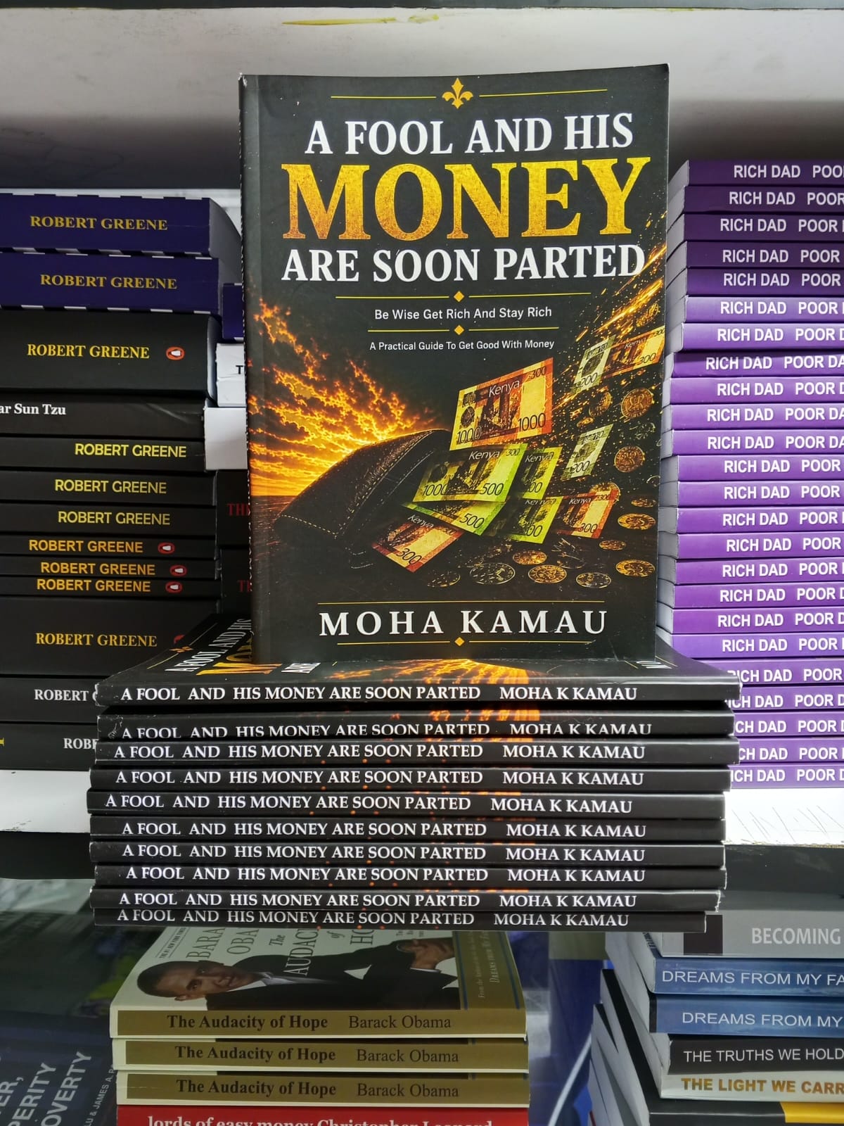 A FOOL AND HIS MONEY ARE SOON PARTED 